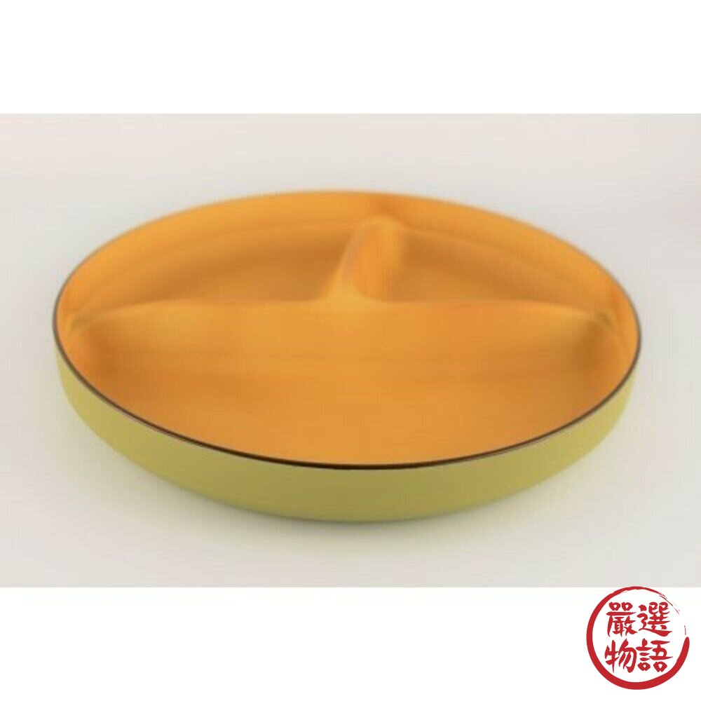 日本製 樹脂深隔分隔盤 粉色 綠色 灰色 211餐盤 餐盤 輕量盤 木質圓盤 盤 耐摔盤 露營盤-圖片-1