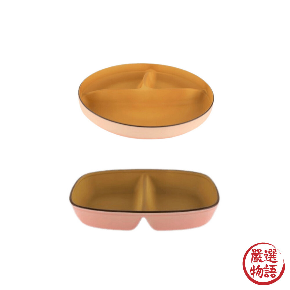 日本製 樹脂深隔分隔盤 粉色 綠色 灰色 211餐盤 餐盤 輕量盤 木質圓盤 盤 耐摔盤 露營盤-圖片-8