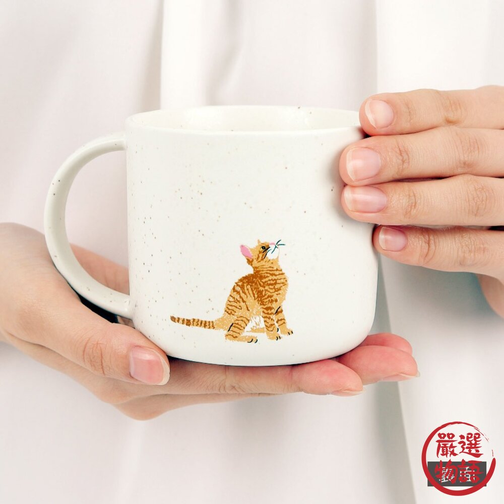 日本製 CYAMEKKE 馬克杯 咖啡杯 水杯 杯子 牛奶杯 茶杯 禮物 下午茶 黑貓 貓 三色貓-圖片-8