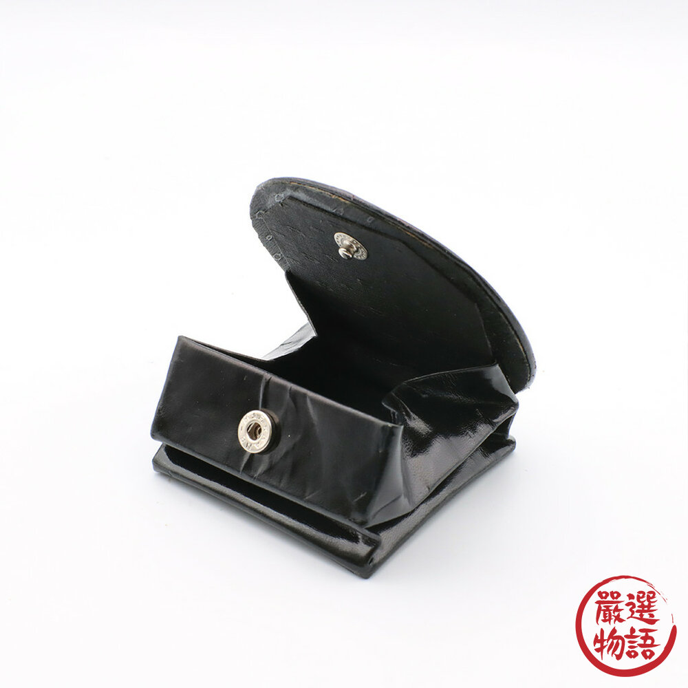 皮革造型零錢包 錢包 零錢 配件 皮夾 山羊皮革 動物 柴犬 樹懶 刺蝟 黑柴 笑臉 花朵-圖片-4