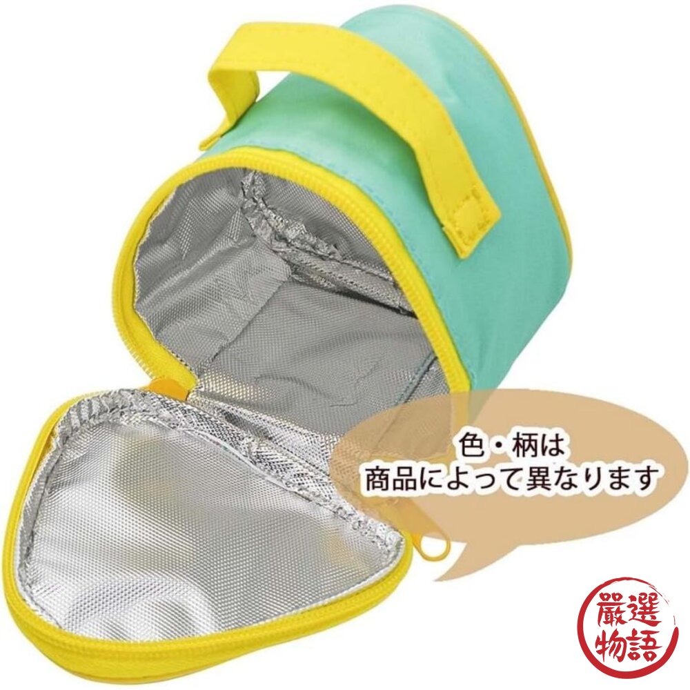 皮卡丘三角保溫午餐袋 皮卡丘 寶可夢 便當袋 便當包 保溫袋 御飯糰包 野餐 三角飯糰-圖片-4