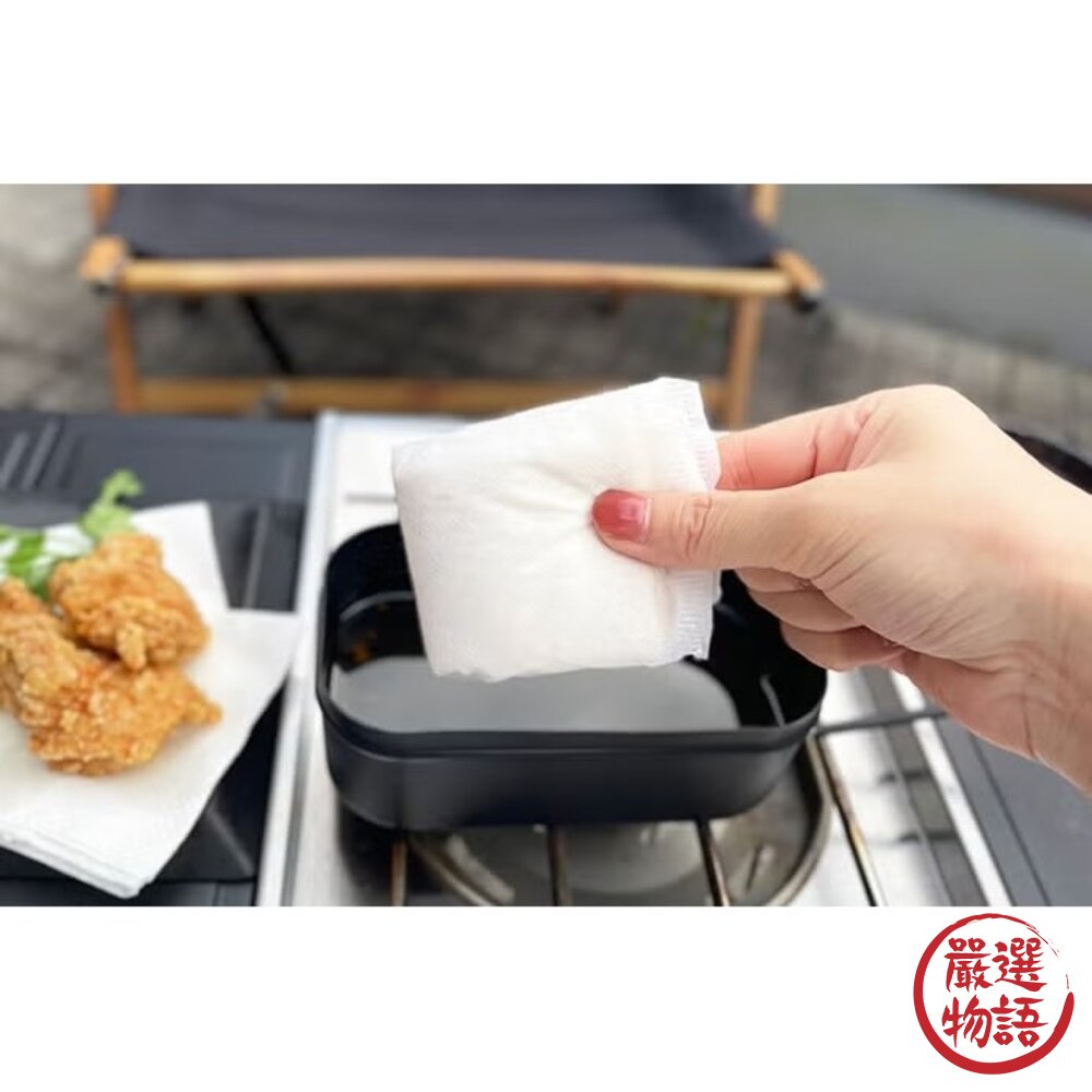 日本製 吸油墊 12入 吸油 油炸處理 廢油處理｜廢油 廚房 料理油 清潔 天婦羅 炸物 封面照片