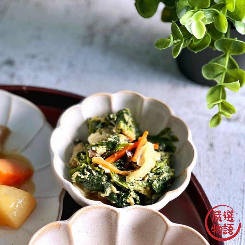 日本製 Shinogi 菊形白色 小碟 淺盤 醬料碟 調味碟 小菜碟 盤子 餐具 沙拉盤 蛋糕盤-圖片-3