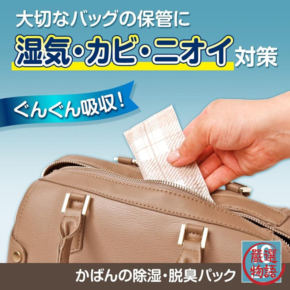 日本製消臭除濕包10入鞋內除濕重覆使用包包皮鞋除濕除臭包防霉去味消臭鞋用