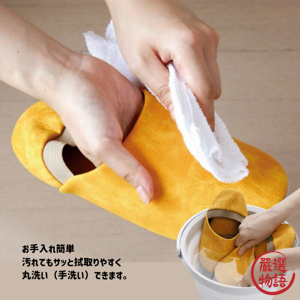 ITSUMO 防災拖鞋 室內拖鞋 護腳 可水洗 防滑 不易脫落 防災用品 安全疏散 地震-圖片-7