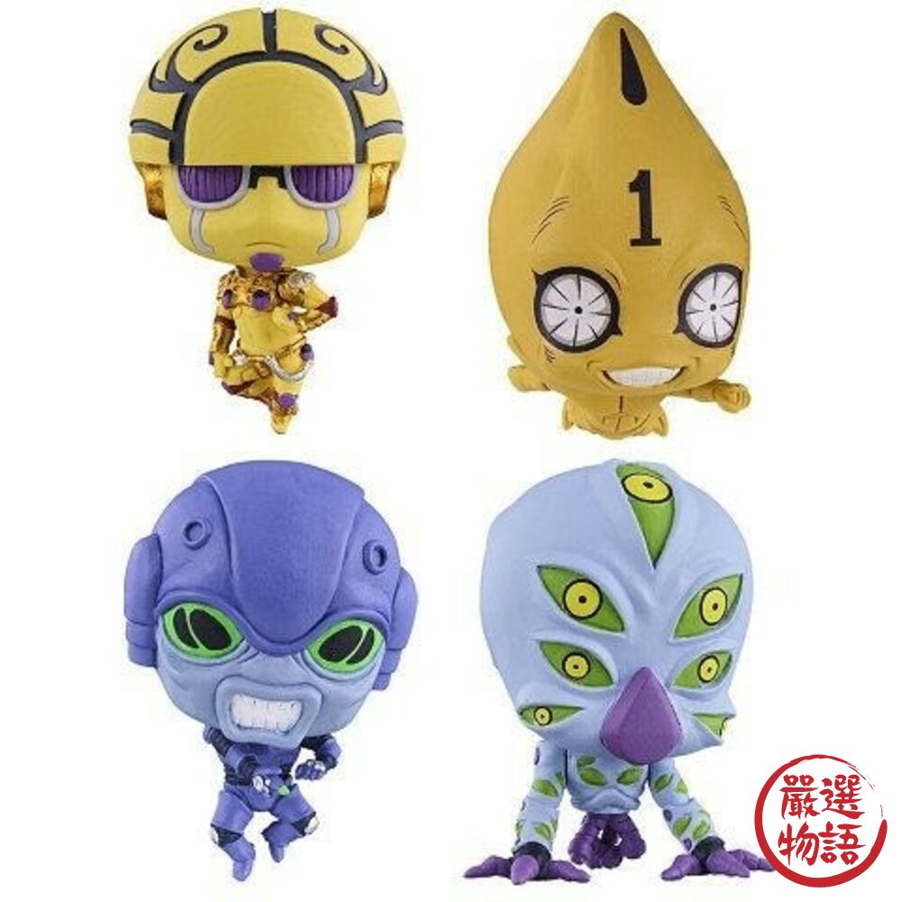 日本 BANDAI 萬代JOJO的奇妙冒險替身公仔P5 扭蛋 公仔模型 JOJO 小公仔 黃金之風 日本進口-圖片-2