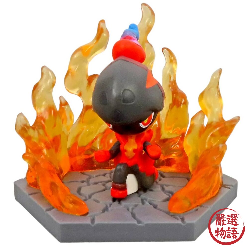日本 T-ARTS 精靈寶可夢特效公仔 火系與冰系扭蛋 搭配專屬特效底座 寶可夢 神奇寶貝-圖片-2