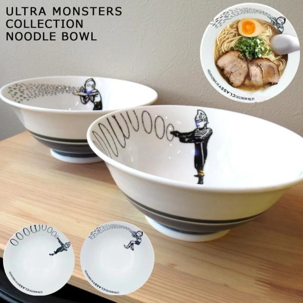SF-019528-日本製 奧特曼拉麵碗 超人 布斯卡 輕量碗 丼飯 日式碗 湯碗 飯碗 餐具 陶瓷碗 加藤真治