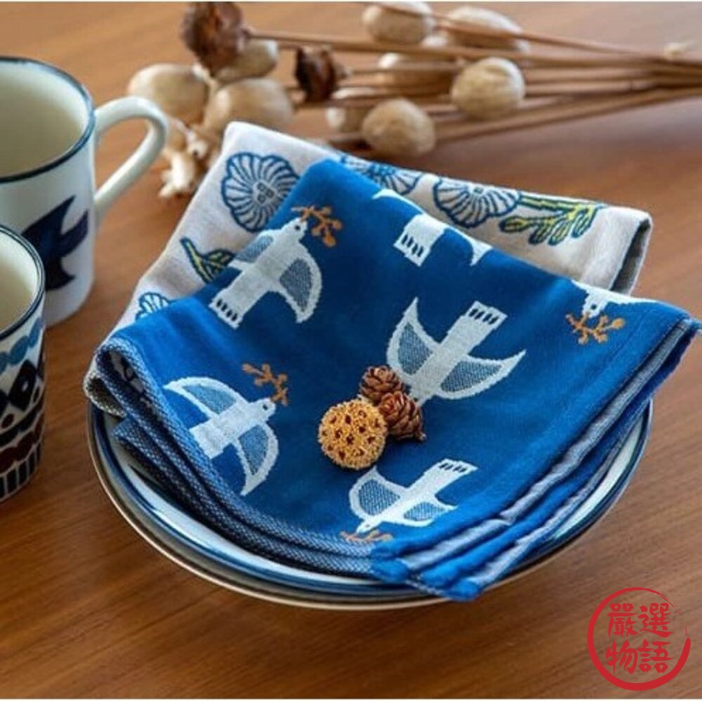 日本主婦推薦 三層家事布 Kukka Lokki 抗菌防臭 雙面擦拭布 北歐風吸水抹布 廚房餐巾 桌墊 日本進口-圖片-2