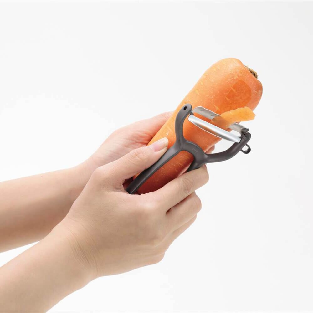 SF-019641-日本製 貝印 簡易削皮刀 蔬果去皮刀 削皮器 輕巧好握 刮皮器 刨刀 料理用具