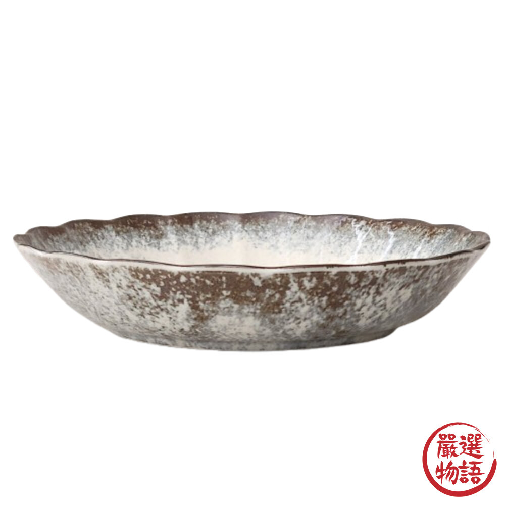 日本製 美濃燒 釉彩 陶瓷盤 陶瓷碗 碗 飯碗 湯碗 拉麵碗 深盤 餐盤 淺盤 輪花 日式-圖片-1