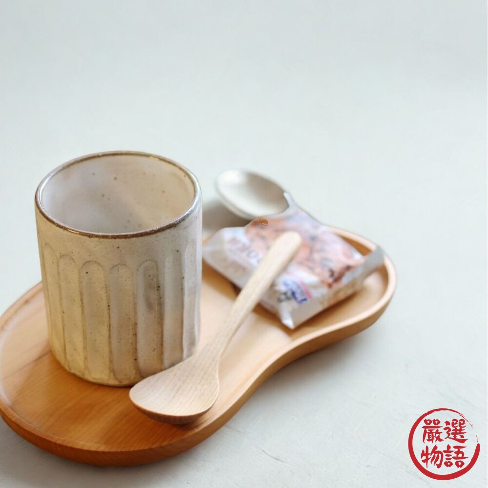 SF-019724-日本 美濃燒 馬克杯 粉引 手工刻紋馬克杯 馬克杯 咖啡杯 粉引馬克杯 復古馬克杯 日本進口
