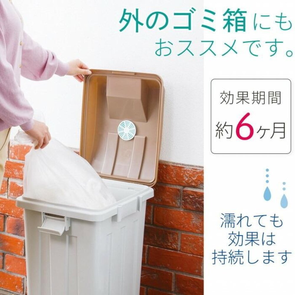 SF-019728-日本製 垃圾桶除臭片 垃圾桶 除臭片 | 固體芳香劑 除臭劑 去味神器 廚房 消除異味 除臭