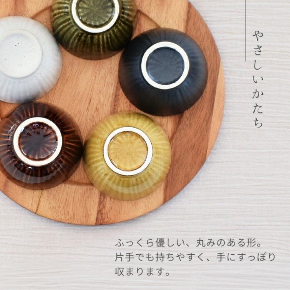 SF-019856-日本製 日式咖啡廳小碗 美濃燒 茶碗 飯碗 陶瓷碗 湯碗 日式碗 陶瓷碗