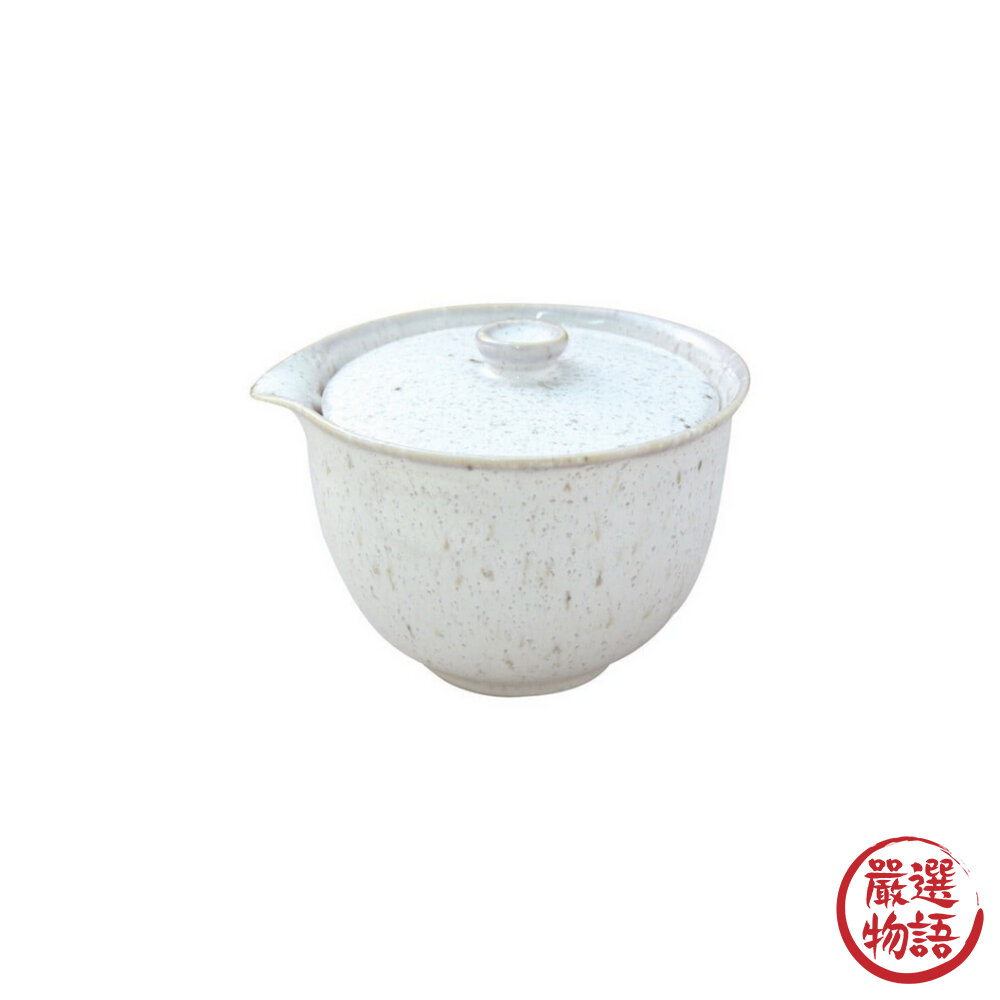 日本製 白釉窯變 茶壺 茶杯 美濃燒 煎茶杯 日本茶壺 陶瓷 急須 泡茶壺 泡茶 茶葉 茶具-圖片-3