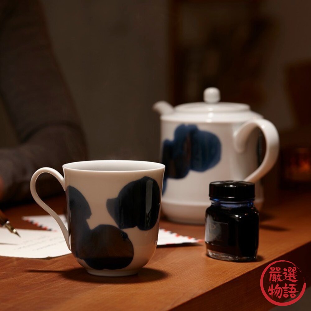 日本製 Miyama深山 雙入馬克杯禮盒 | 陶瓷泡茶壺 入厝禮 入厝禮品 泡茶壺 咖啡杯 馬克杯 泡茶壺 封面照片