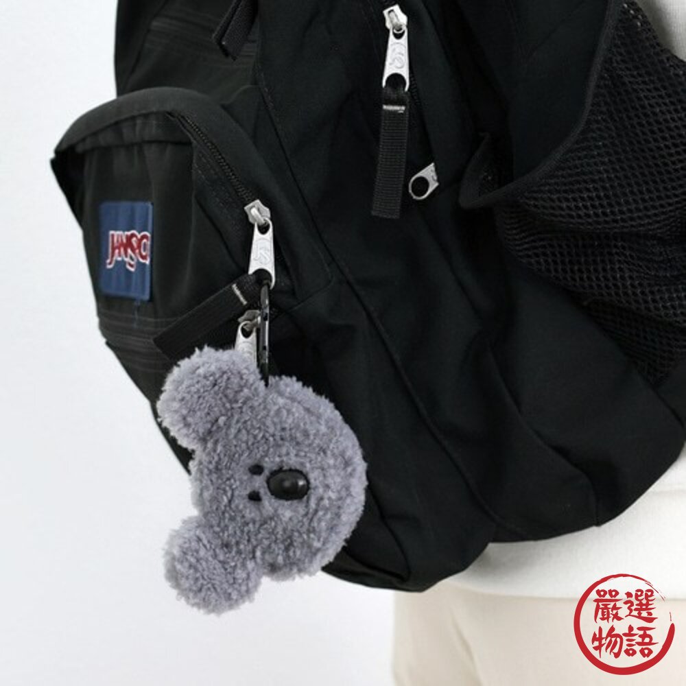 韓國Romane Little Paper 毛絨AirPods灰白保護套|Apple 保護殼 airpods-圖片-3