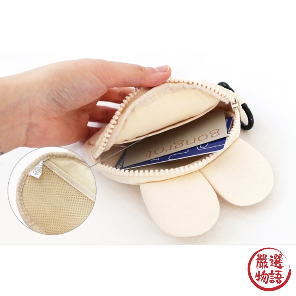 韓國文創 Romane 零錢包 小包包 手拿包 化妝包 韓國零錢包 隨身小包 收納小包 可愛包包 包包 日本進口-圖片-4