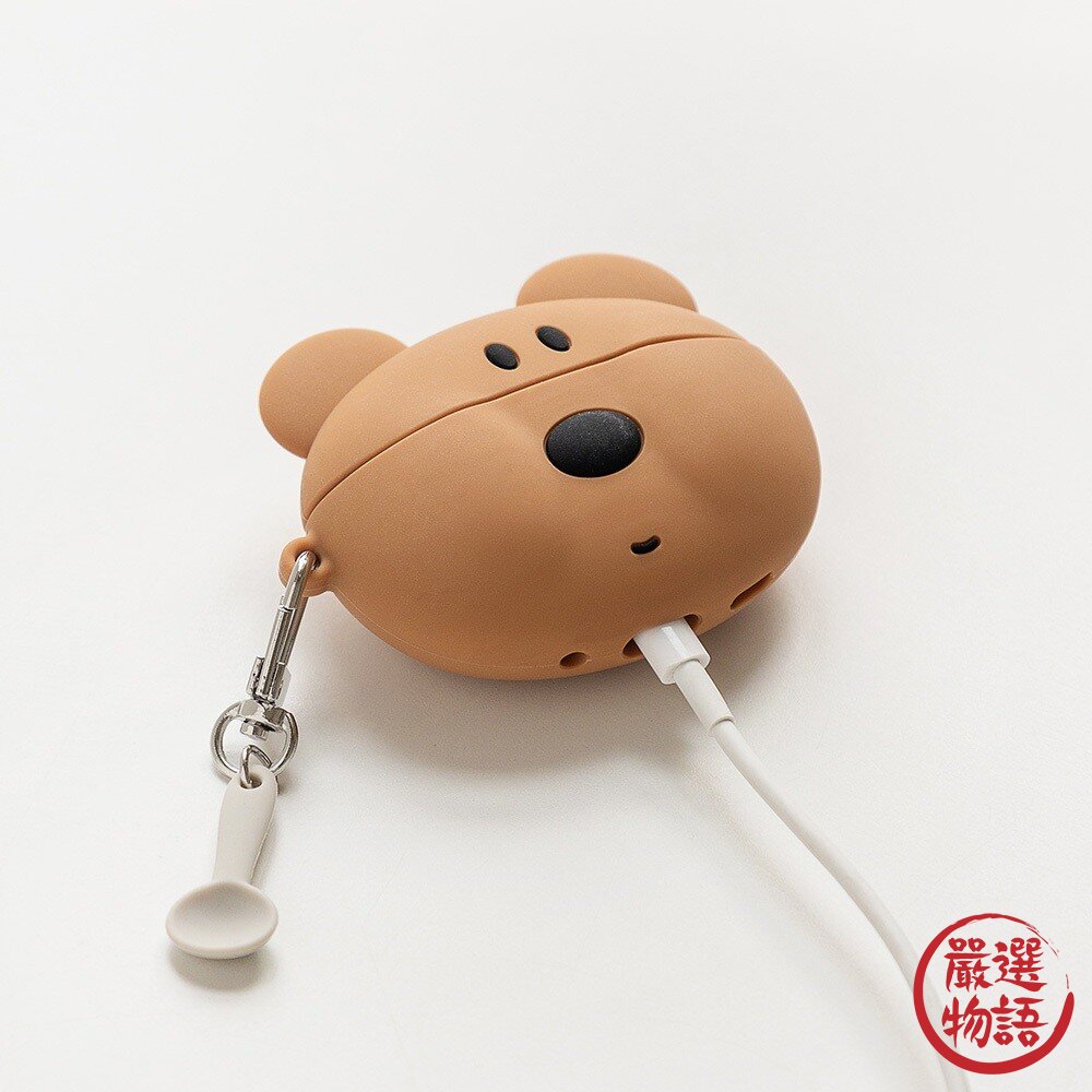 韓國 Romane AirPods Pro2 矽膠保護套 耳機套 Brunch 早午餐兄弟 日本進口-圖片-8