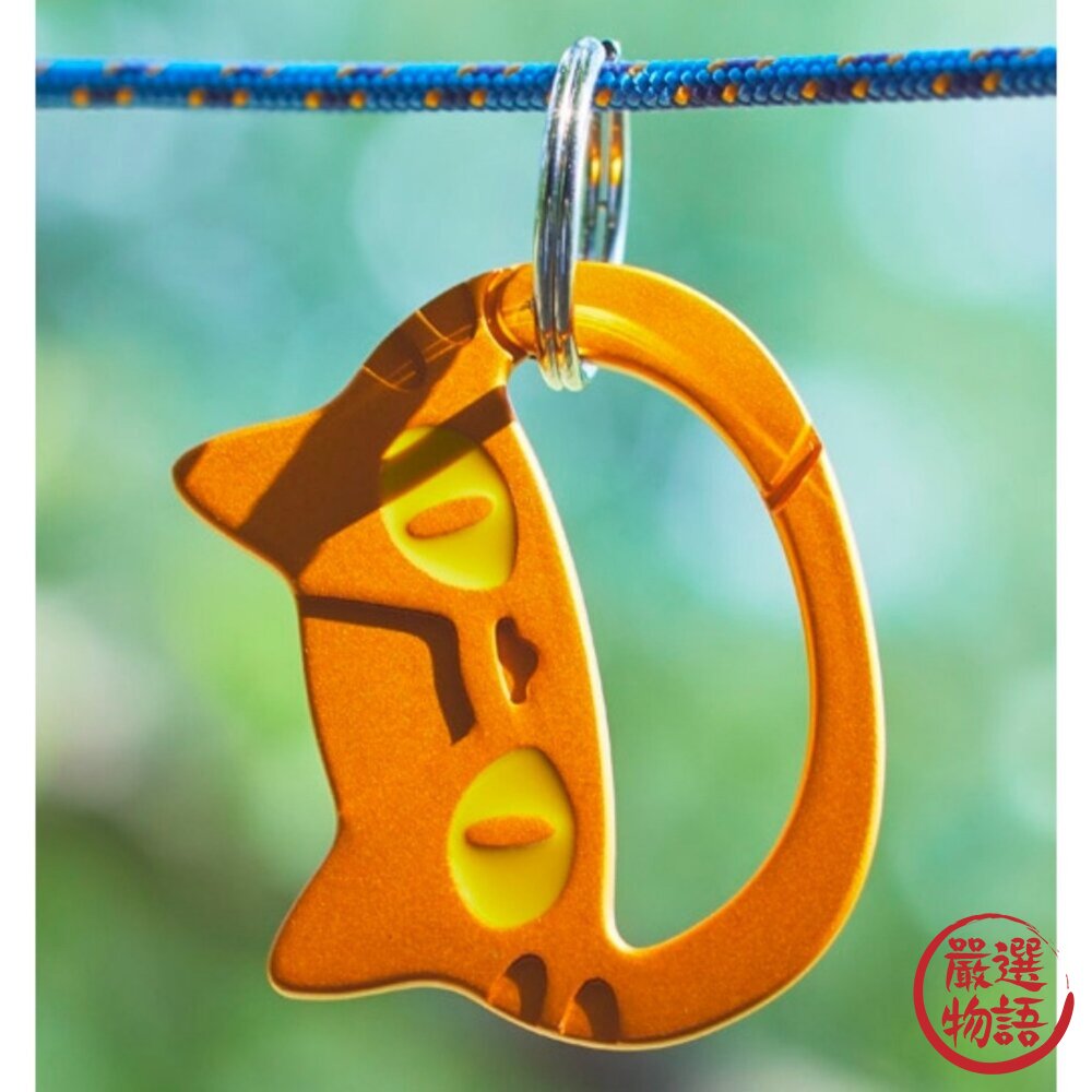 日本 吉卜力 GBL 登山扣 卡西法 魔女宅急便 黑貓 吊飾 鑰匙環 鑰匙扣 鑰匙環扣 金屬 鑰匙圈 日本進口-圖片-1