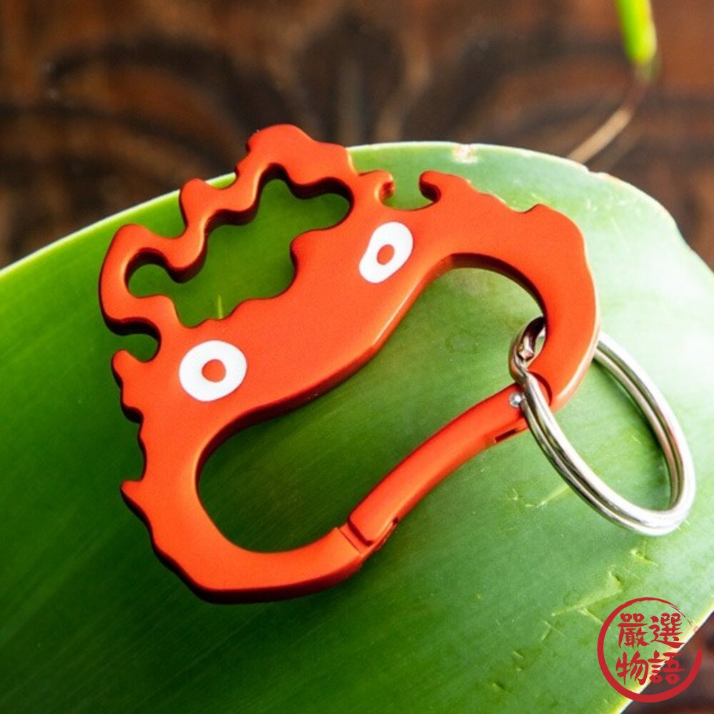 日本 吉卜力 GBL 登山扣 卡西法 魔女宅急便 黑貓 吊飾 鑰匙環 鑰匙扣 鑰匙環扣 金屬 鑰匙圈 日本進口-圖片-5