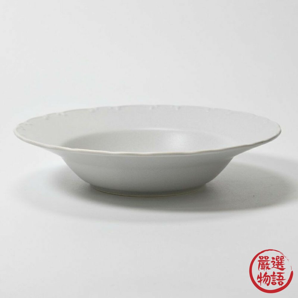 現貨 日本製 Fina 立體雕花咖哩盤 23cm 義大利麵盤 深盤 湯碗 美濃燒 丼飯碗 麵碗 日本盤子 日本進口-圖片-8