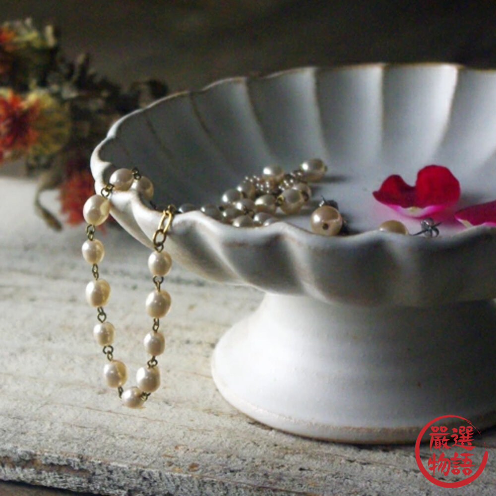 日本製 kinari 益子燒高腳盤 中 蛋糕盤 甜點盤 下午茶 托盤 淺盤 水果盤 陶瓷-圖片-6