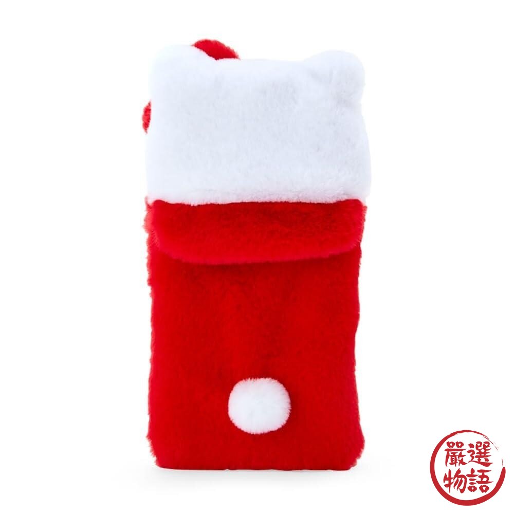 日本限定 Sanrio 三麗鷗絨毛卡套 鑰匙圈-圖片-6