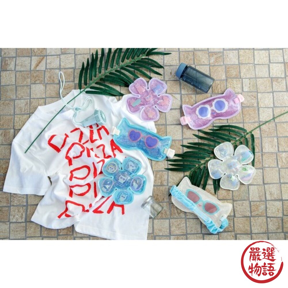 日本 貓奴必備 貓咪涼感 冰枕 冰涼 眼罩 BISQUE 涼感枕頭  冰枕 帽枕 消暑 夏天 降溫 退燒 日本進口-圖片-4