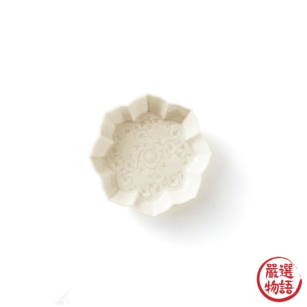 日本製 Miyama深山 gaku豆皿 浮雕刻紋小碟 醬料碟 小菜碟 小盤 gaku 日本進口-圖片-7