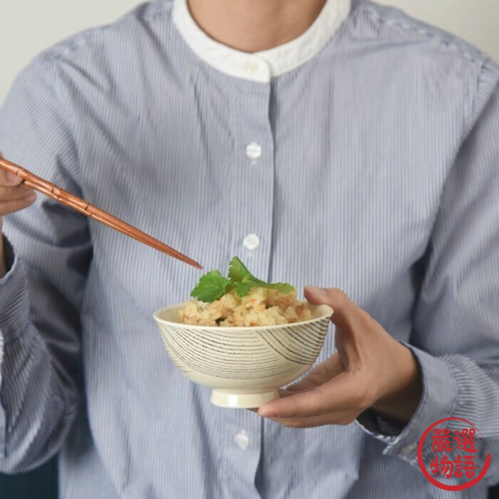 日本製 Natural69 波佐見燒 粉引釉輕量碗 陶瓷碗 | 十草碗 圓點碗 輕量碗 湯碗 飯碗 日本碗-圖片-3