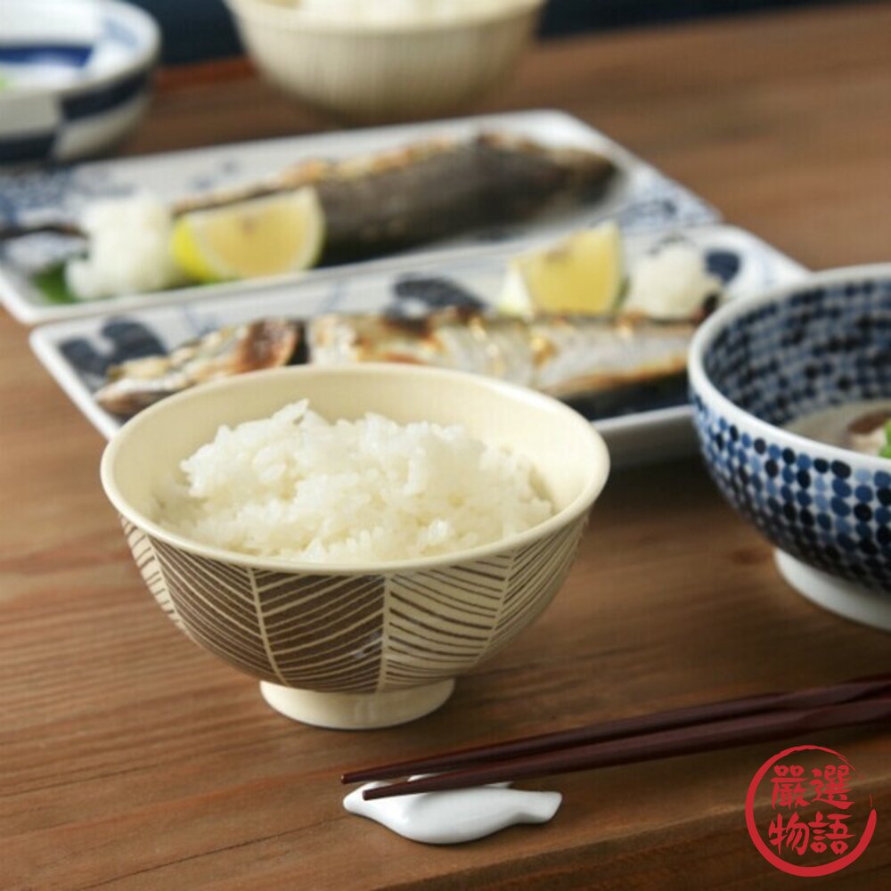 日本製 Natural69 波佐見燒 粉引釉輕量碗 陶瓷碗 | 十草碗 圓點碗 輕量碗 湯碗 飯碗 日本碗-圖片-6