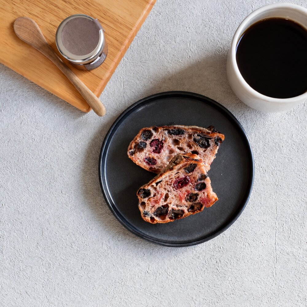 SF-020363-日本製 美濃燒 FLAT 莫蘭迪色系列餐盤 ｜甜點盤 陶瓷盤 圓盤 蛋糕盤 陶瓷盤