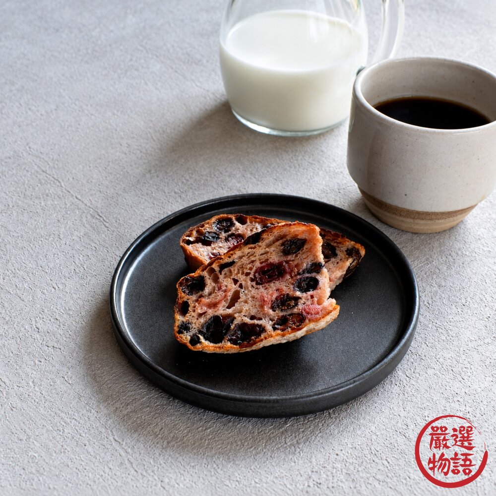 日本製 美濃燒 FLAT 莫蘭迪色系列餐盤 |甜點盤 陶瓷盤 圓盤 蛋糕盤 陶瓷盤-圖片-3