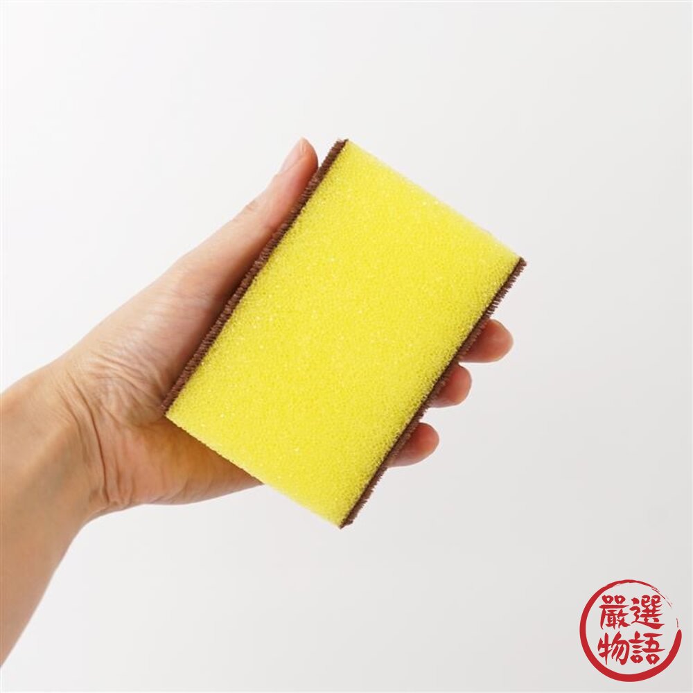 日本 Loft蜂蜜蛋糕造型海綿菜瓜布4入組 吸水力強除油汙效果佳不傷鍋具 品質與創意的完美結合 日本進口-圖片-4