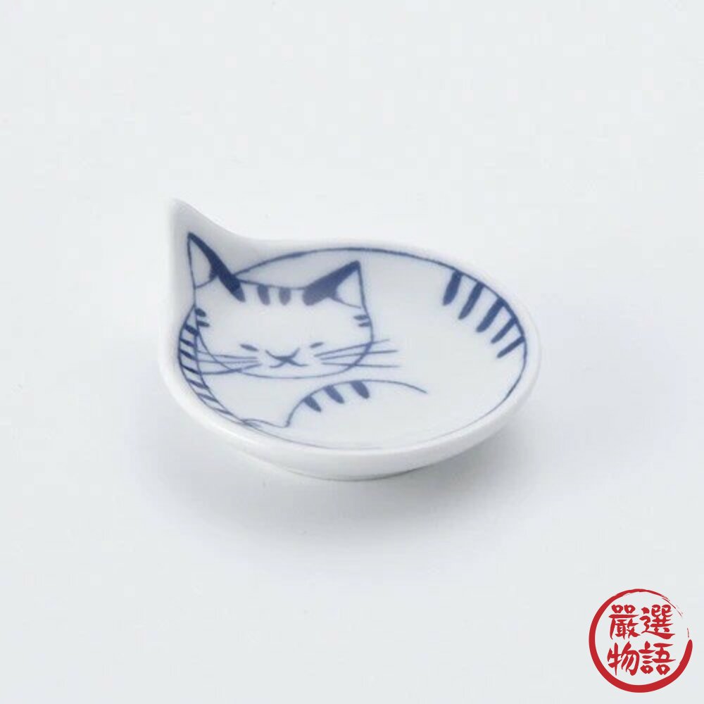 現貨 日本製 石丸波佐見燒 Neco貓咪陶瓷醬料小碟 貓耳造型方便拿取 可作為小菜碟調味碟或裝飾用具多種用途 日本進口-圖片-5