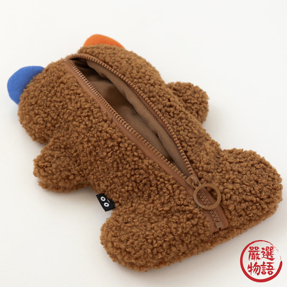 熊熊 筆袋 韓國文創 Romane | 鉛筆盒 文具 鉛筆盒可愛 化妝包 鉛筆袋 筆盒 鉛筆盒簡約 日本進口-圖片-3