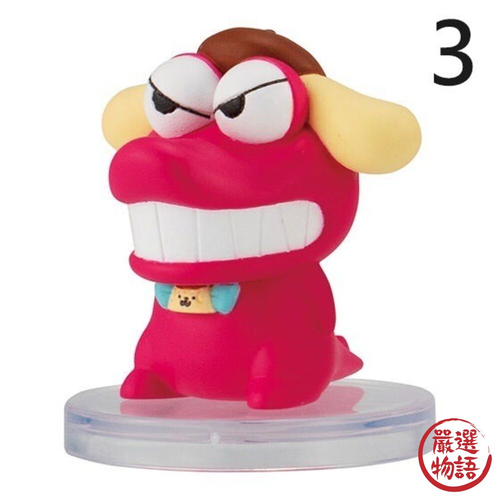 日本BANDAI萬代扭蛋 全九種 蠟筆小新x三麗鷗角色排隊公仔 布丁狗 大耳狗 人魚漢頓 小葵 小白 模型 日本進口-圖片-4