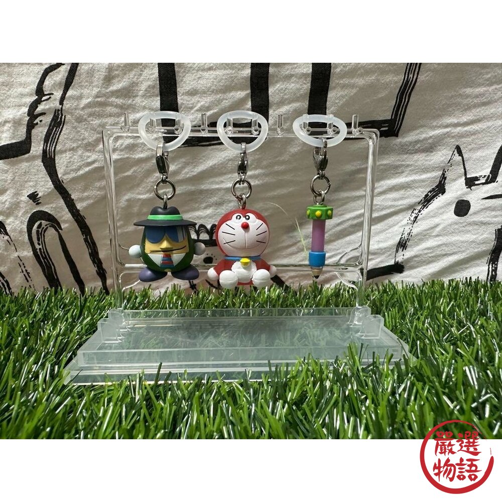 日本進口T-ARTS日本扭蛋哆啦a夢角色造型吊飾p3吊飾全六種掛飾可掛包包可當鑰匙圈桌上擺飾