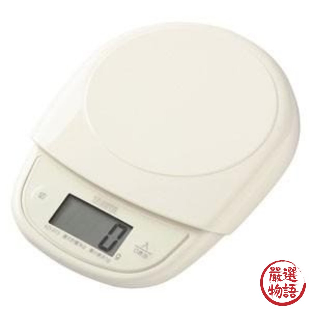 日本進口 迷你秤 TANITA料理電子秤KD313 最大計量3kg|桃紅色 白色 磅秤 咖啡秤 料理秤 秤重器-圖片-7