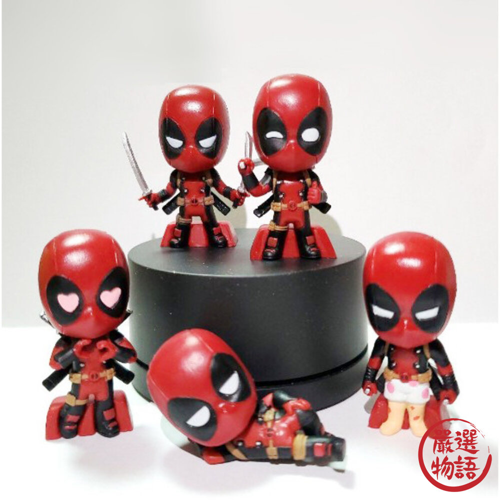 日本T-arts扭蛋漫威MARVEL死侍公仔 | 模型 轉蛋 公仔 辦公室小物 復仇者聯盟 生日蛋糕裝飾 日本進口-圖片-2