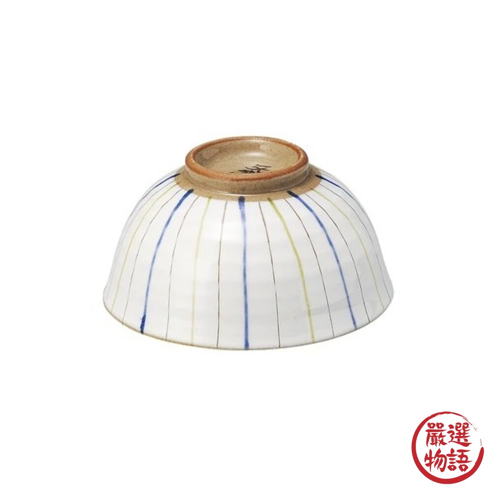 日本製美濃燒餐具十草線條陶瓷餐碗 KAKUNI &.簡約風格 210ml 飯碗 碗盤 對碗 日式餐具 日本進口-圖片-7