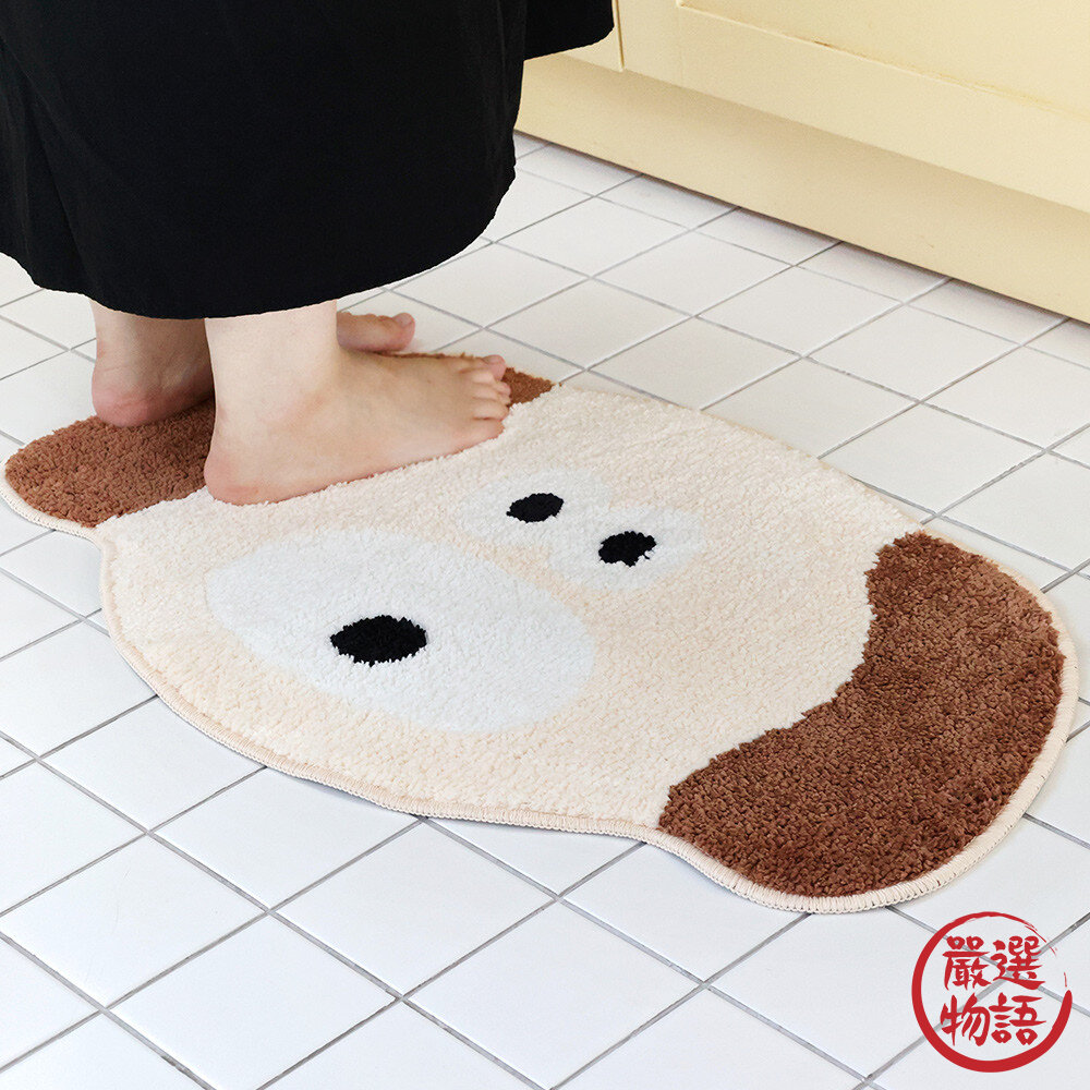Romane早午餐兄弟腳踏墊  韓國文創 狗狗 地墊 浴室 玄關 臥室 門口 吸水性佳 防滑 居家生活 日本進口 封面照片