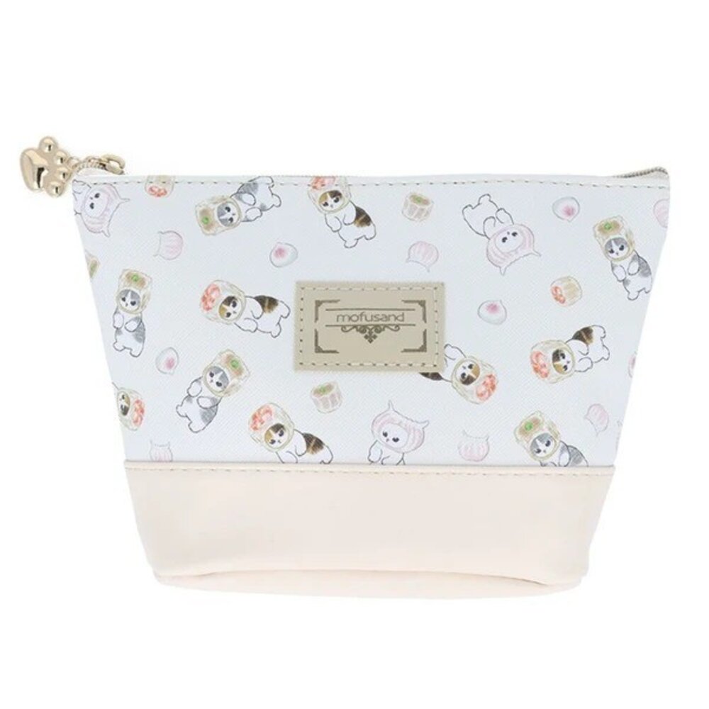 SF-020594-大容量筆袋 日本 mofusand 貓福珊迪 筆袋 | 化妝包 貓咪 貓福  可愛化妝包 貓咪包包 收納包 日本進口