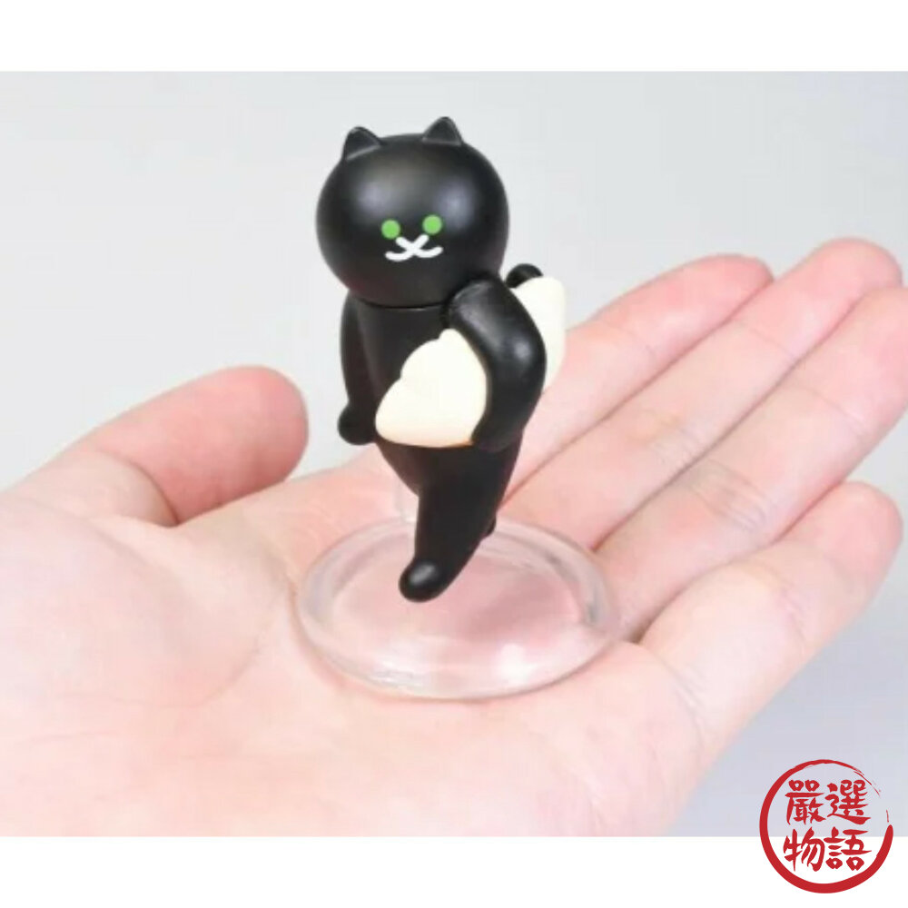 現貨 日本扭蛋ATC-SUIMIN搬運貓貓公仔 日本生魚片料理 貓咪公仔 擺飾品 IKIMON 轉蛋 模型 日本進口-圖片-4