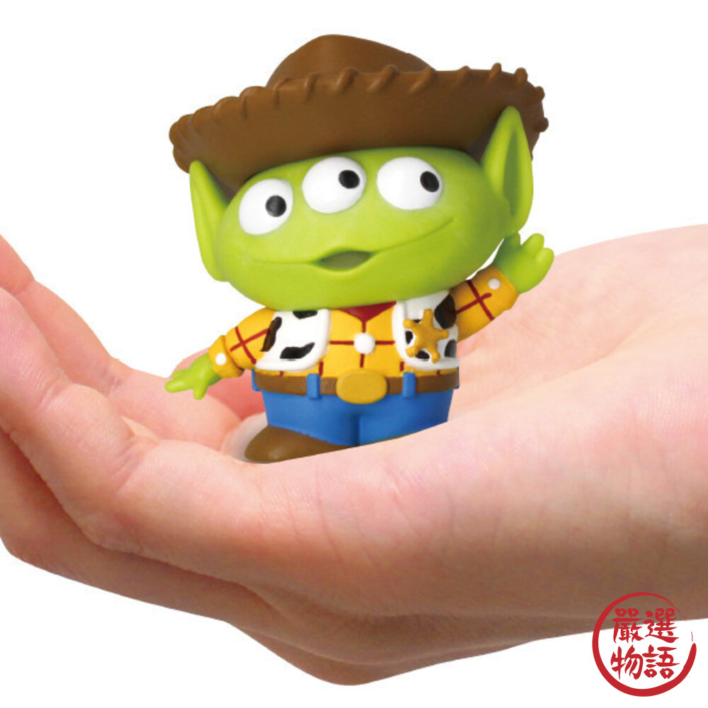 日本扭蛋 T-arts 皮克斯悄悄話系列變裝公仔全四款附蛋殼 | 三眼怪 三眼怪公仔 胡迪 毛怪 蛋糕裝飾-圖片-4