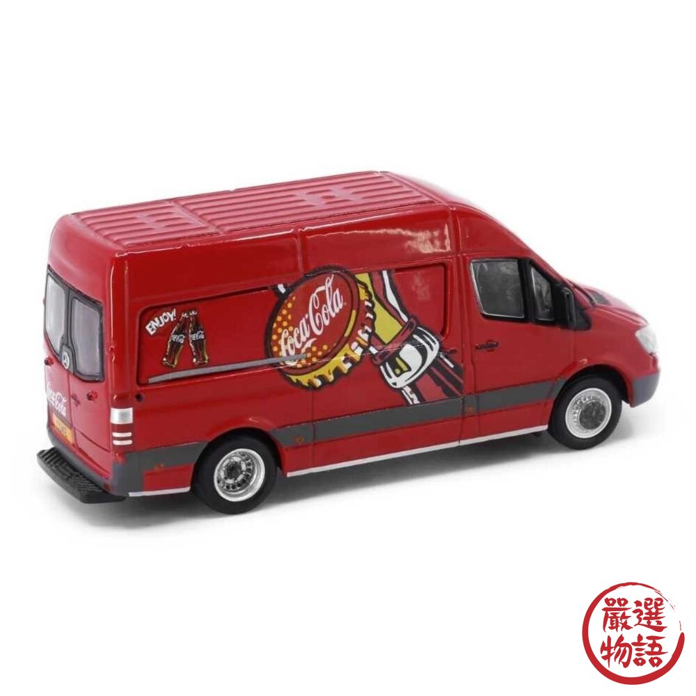 Benz Spriner 可口可樂聯名款模型合金車|COKE013 Tiny 微影 coca-cola-圖片-3