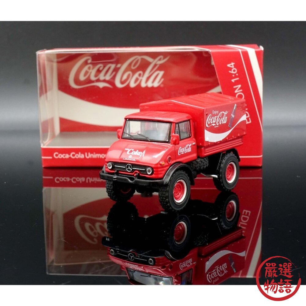 日本進口 Schuco可口可樂聯名款模型合金車|UNIMOG 406 Tiny 微影 coca-cola-圖片-1