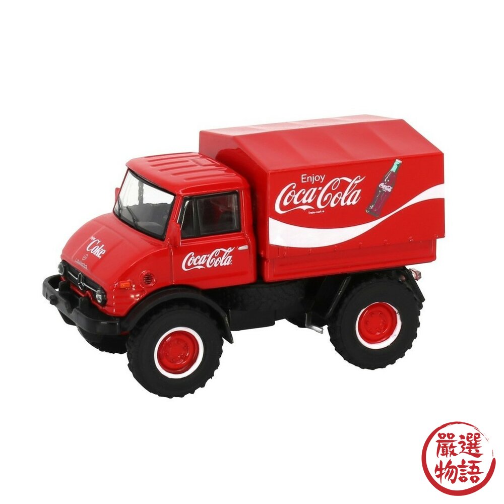 現貨 Schuco可口可樂聯名款模型合金車|UNIMOG 406 Tiny 微影 coca-cola 日本進口-圖片-1