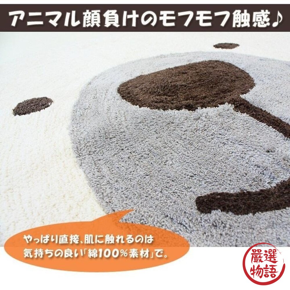 日本北極熊地墊 棕熊 白熊 | 腳踏墊 踏墊 地毯 玄關地墊 浴室地墊 吸水親膚 臥室地毯-圖片-6